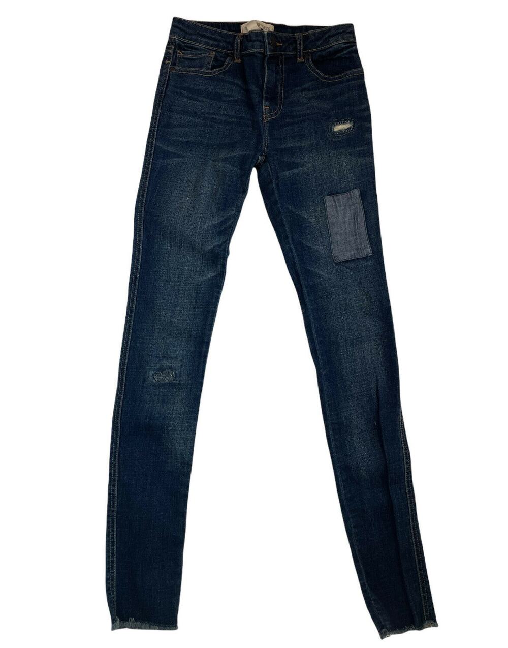tucker tate skinny leg Distressed Raw Hem jeans Girls Size 14